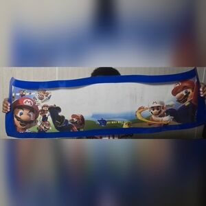 Super Mario Bros. Banner. Great For A Gamer Or Mario Theme Room Or B-Day Party